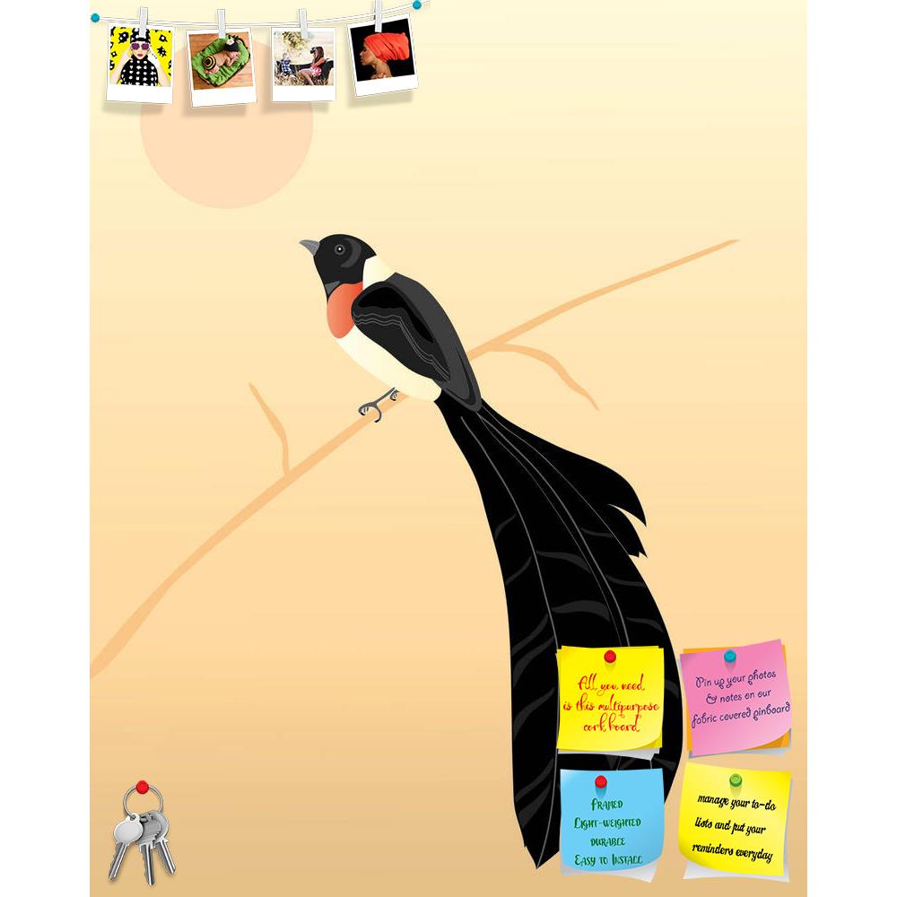 ArtzFolio Bird With African Sun Printed Bulletin Board Notice Pin Board Soft Board | Frameless-Bulletin Boards Frameless-AZSAO9700585BLB_FL_L-Image Code 5000366 Vishnu Image Folio Pvt Ltd, IC 5000366, ArtzFolio, Bulletin Boards Frameless, Birds, Kids, Digital Art, bird, with, african, sun, printed, bulletin, board, notice, pin, soft, frameless, an, eastern, paradise, whydah, reed, pin up board, push pin board, extra large cork board, big pin board, notice board, small bulletin board, cork board, wall notice
