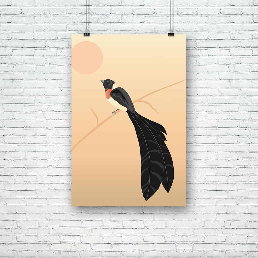 Bird With African Sun Unframed Paper Poster-Paper Posters Unframed-POS_UN-IC 5000366 IC 5000366, African, Animals, Birds, Botanical, Floral, Flowers, Illustrations, Nature, Scenic, Space, Sunsets, Tropical, bird, with, sun, unframed, paper, poster, of, paradise, exotic, africa, background, copyspace, countryside, eastern, flora, illustration, ornithology, reed, savannah, sunset, artzfolio, posters, wall posters, posters for room, posters for room decoration, office poster, door poster, baby poster, motivati