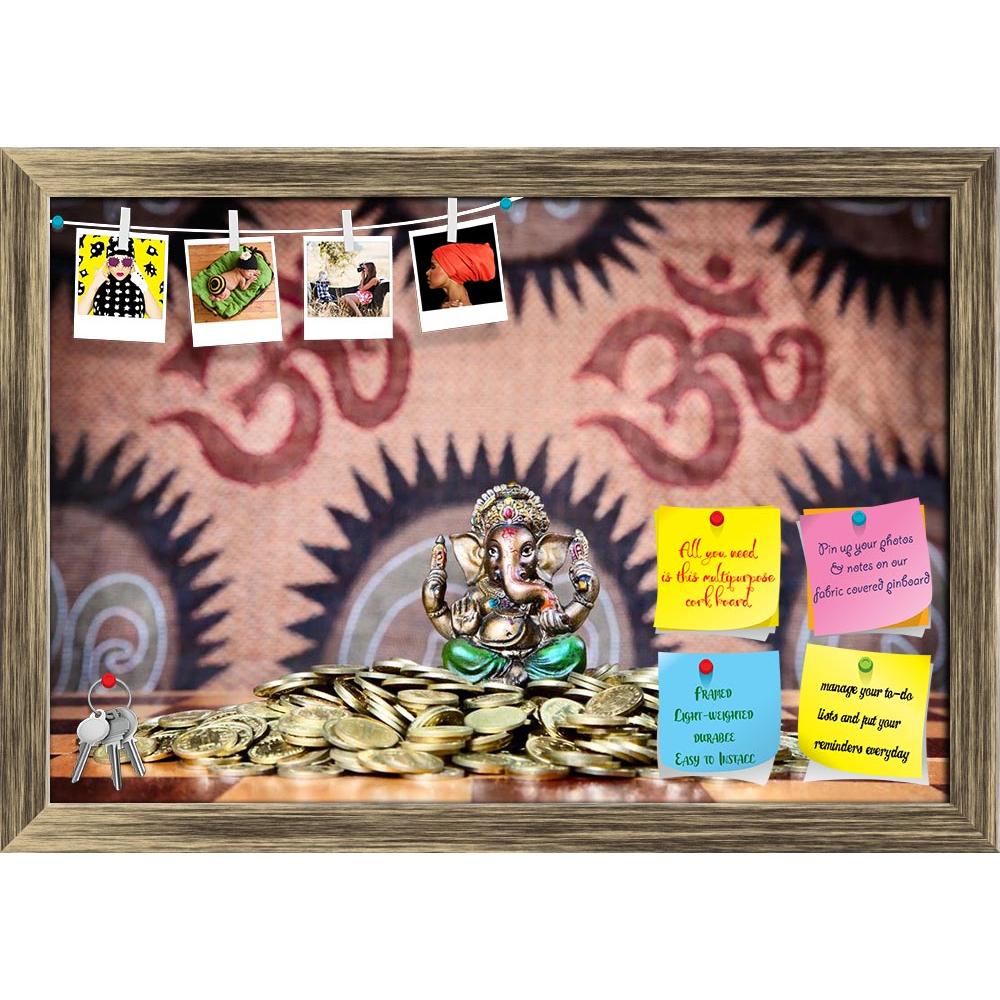 ArtzFolio Lord Ganesh D1 Printed Bulletin Board Notice Pin Board Soft Board | Framed-Bulletin Boards Framed-AZSAO9726907BLB_FR_L-Image Code 5000369 Vishnu Image Folio Pvt Ltd, IC 5000369, ArtzFolio, Bulletin Boards Framed, Religious, Traditional, Photography, lord, ganesh, d1, printed, bulletin, board, notice, pin, soft, framed, little, statue, green, trousers, sitting, heap, golden, coins, chess, desk, om, signs, background, pin up board, push pin board, extra large cork board, big pin board, notice board,