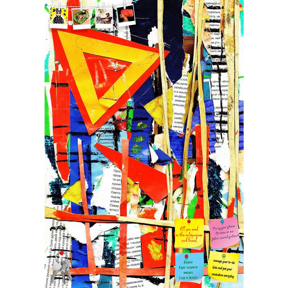 ArtzFolio Collage With A Triangle D2 Printed Bulletin Board Notice Pin Board Soft Board | Frameless-Bulletin Boards Frameless-AZSAO9745945BLB_FL_L-Image Code 5000375 Vishnu Image Folio Pvt Ltd, IC 5000375, ArtzFolio, Bulletin Boards Frameless, Abstract, Fine Art Reprint, collage, with, a, triangle, d2, printed, bulletin, board, notice, pin, soft, frameless, pin up board, push pin board, extra large cork board, big pin board, notice board, small bulletin board, cork board, wall notice board, giant cork board