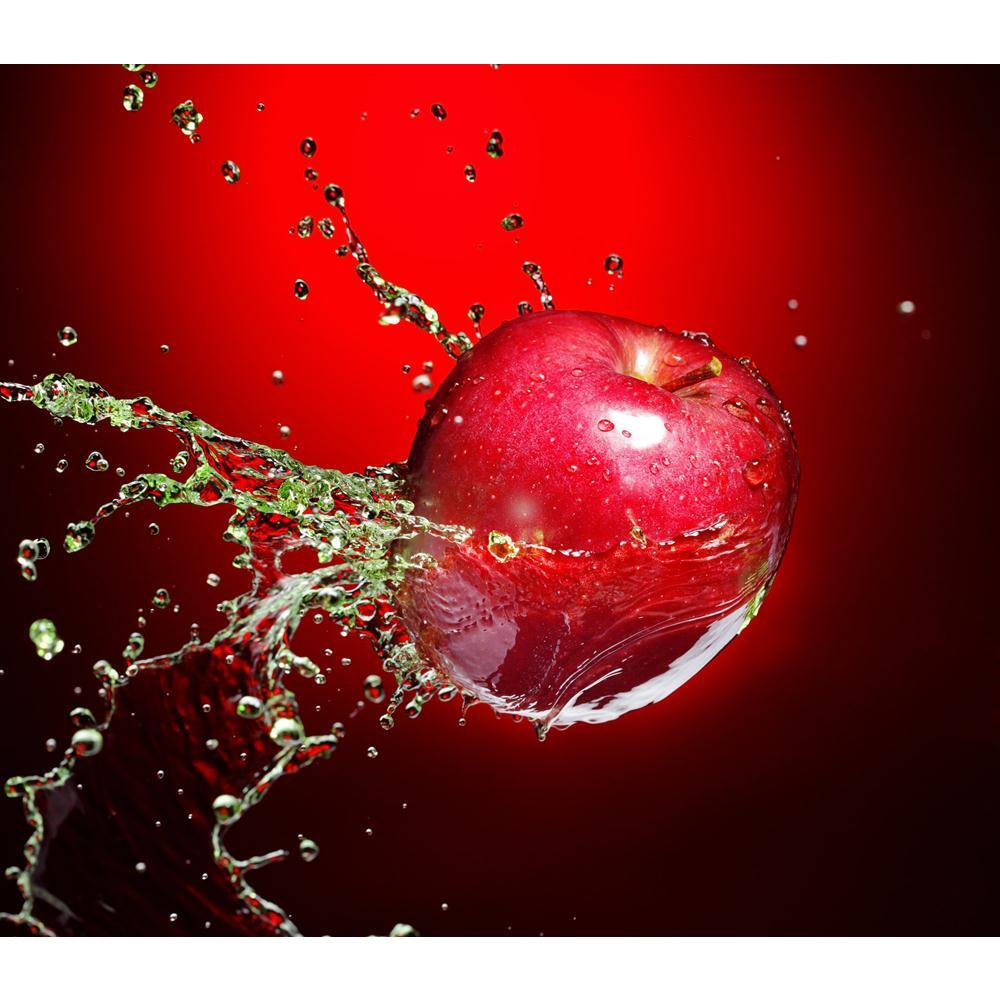 Red Apple Image Canvas Painting Synthetic Frame-Paintings MDF Framing-AFF_FR-IC 5000381 IC 5000381, Abstract Expressionism, Abstracts, Black and White, Cuisine, Food, Food and Beverage, Food and Drink, Fruit and Vegetable, Fruits, Nature, Scenic, Semi Abstract, Splatter, White, red, apple, image, canvas, painting, synthetic, frame, frutas, fruit, abstract, background, beauty, bubble, bubbles, clean, clear, close, up, color, diet, drink, drop, falling, flowing, fresh, freshness, healthy, isolated, juice, jui