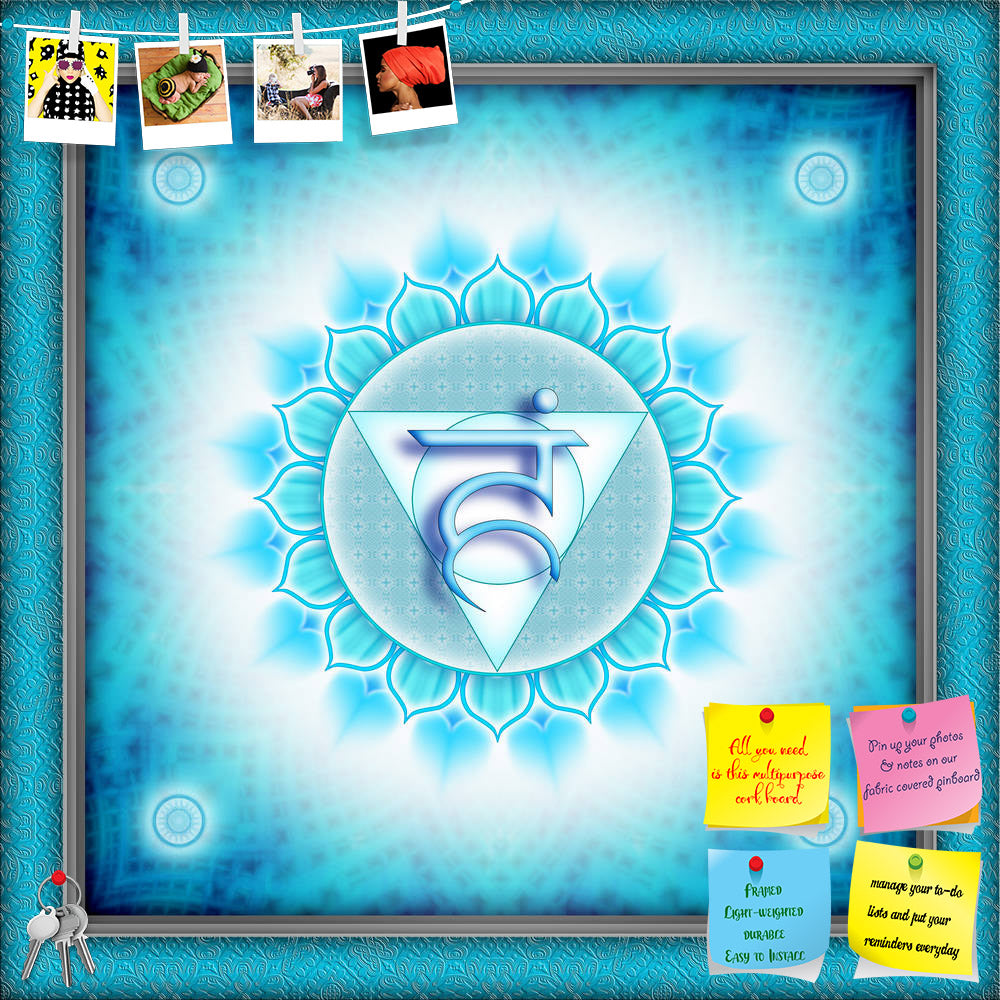 ArtzFolio Chakra Vishuddha Printed Bulletin Board Notice Pin Board Soft Board | Frameless-Bulletin Boards Frameless-AZSAO9788304BLB_FL_L-Image Code 5000382 Vishnu Image Folio Pvt Ltd, IC 5000382, ArtzFolio, Bulletin Boards Frameless, Religious, Digital Art, chakra, vishuddha, printed, bulletin, board, notice, pin, soft, frameless, pin up board, push pin board, extra large cork board, big pin board, notice board, small bulletin board, cork board, wall notice board, giant cork board, bulletin board, office no