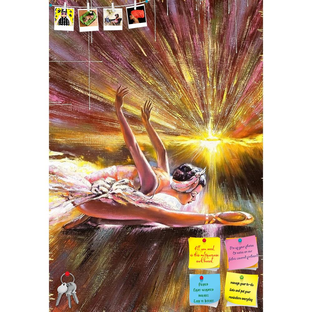 ArtzFolio The Ballerina Soaring Against The Coming Sun Printed Bulletin Board Notice Pin Board Soft Board | Frameless-Bulletin Boards Frameless-AZSAO9797306BLB_FL_L-Image Code 5000384 Vishnu Image Folio Pvt Ltd, IC 5000384, ArtzFolio, Bulletin Boards Frameless, Adult, Figurative, Fine Art Reprint, the, ballerina, soaring, against, coming, sun, printed, bulletin, board, notice, pin, soft, frameless, pin up board, push pin board, extra large cork board, big pin board, notice board, small bulletin board, cork 