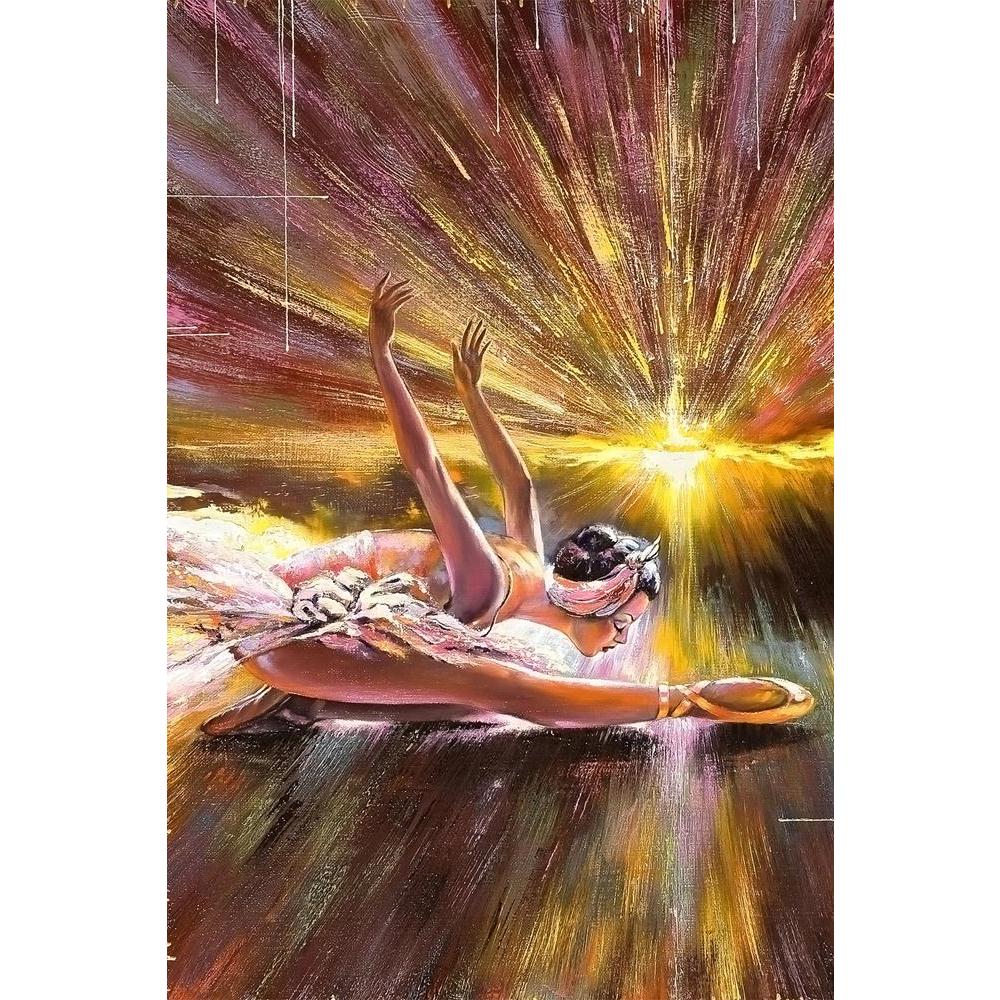 ArtzFolio The Ballerina Soaring Against The Coming Sun Unframed Paper Poster-Paper Posters Unframed-AZART9797306POS_UN_L-Image Code 5000384 Vishnu Image Folio Pvt Ltd, IC 5000384, ArtzFolio, Paper Posters Unframed, Adult, Figurative, Fine Art Reprint, the, ballerina, soaring, against, coming, sun, unframed, paper, poster, wall, large, size, for, living, room, home, decoration, big, framed, decor, posters, pitaara, box, modern, art, with, frame, bedroom, amazonbasics, door, drawing, small, decorative, office