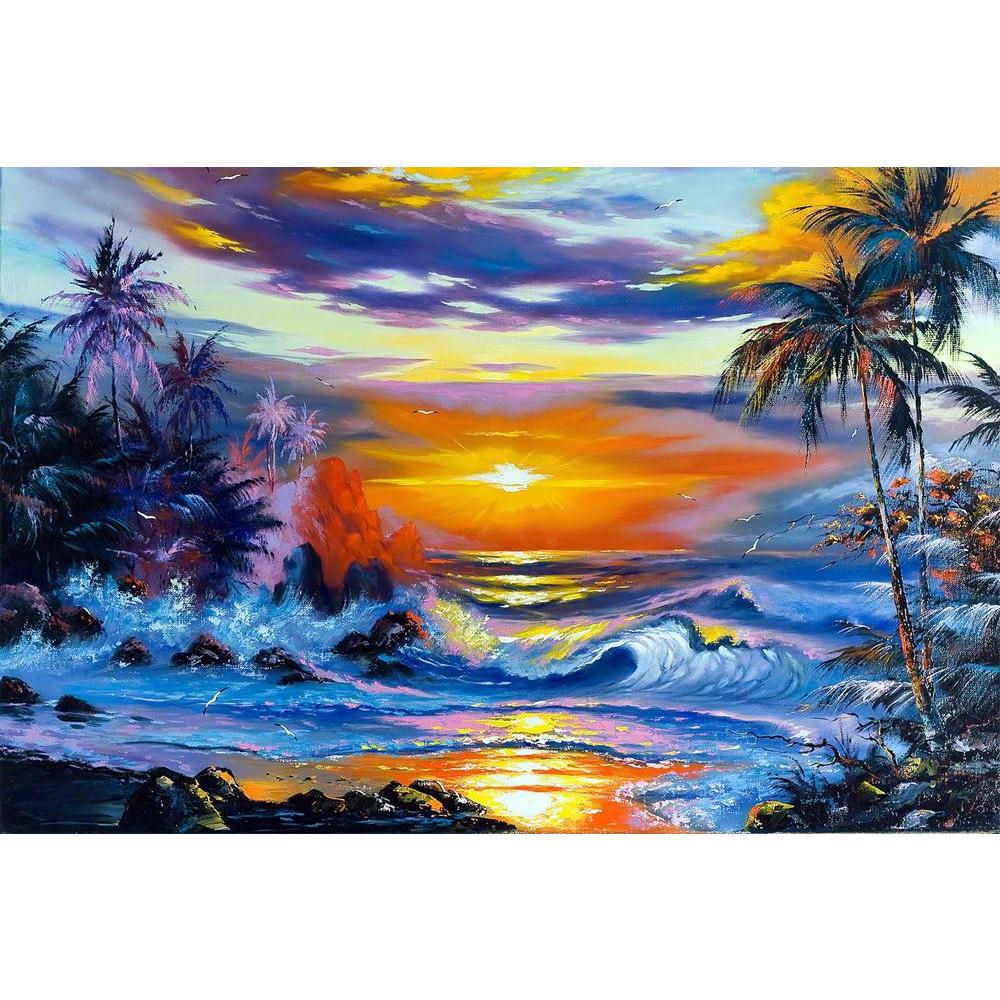 ArtzFolio Beautiful Sea Evening Landscape Unframed Paper Poster-Paper Posters Unframed-AZART9797308POS_UN_L-Image Code 5000385 Vishnu Image Folio Pvt Ltd, IC 5000385, ArtzFolio, Paper Posters Unframed, Landscapes, Fine Art Reprint, beautiful, sea, evening, landscape, unframed, paper, poster, wall, large, size, for, living, room, home, decoration, big, framed, decor, posters, pitaara, box, modern, art, with, frame, bedroom, amazonbasics, door, drawing, small, decorative, office, reception, multiple, friends,