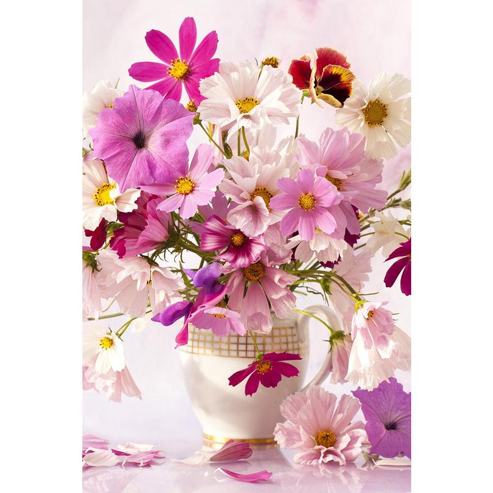 ArtzFolio Still Life With Flowers Kosmeya Unframed Paper Poster-Paper Posters Unframed-AZART10191082POS_UN_L-Image Code 5000432 Vishnu Image Folio Pvt Ltd, IC 5000432, ArtzFolio, Paper Posters Unframed, Floral, Still Life, Photography, still, life, with, flowers, kosmeya, unframed, paper, poster, wall, large, size, for, living, room, home, decoration, big, framed, decor, posters, pitaara, box, modern, art, frame, bedroom, amazonbasics, door, drawing, small, decorative, office, reception, multiple, friends, 