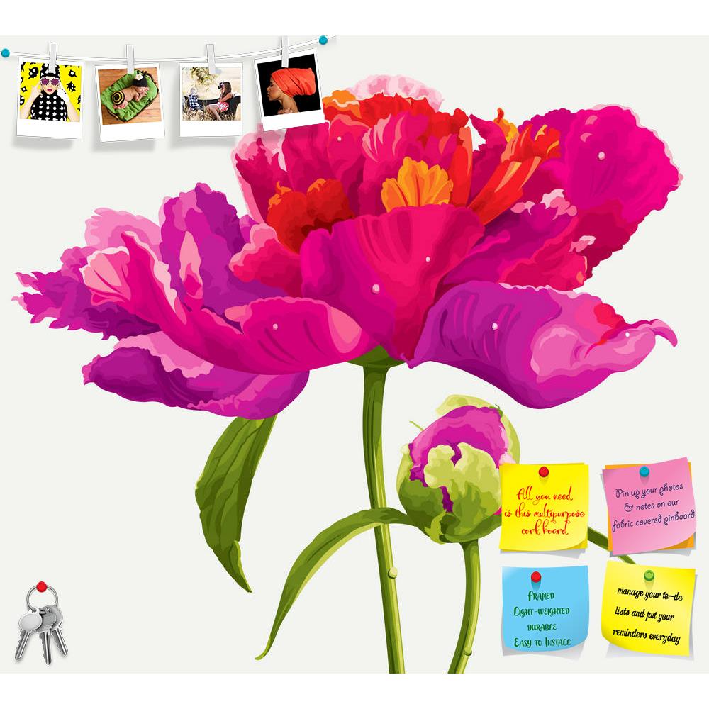 ArtzFolio Red Peony Flower Printed Bulletin Board Notice Pin Board Soft Board | Frameless-Bulletin Boards Frameless-AZSAO10205201BLB_FL_L-Image Code 5000436 Vishnu Image Folio Pvt Ltd, IC 5000436, ArtzFolio, Bulletin Boards Frameless, Floral, Digital Art, red, peony, flower, printed, bulletin, board, notice, pin, soft, frameless, luxurious, bud, painted, bright, colors, pin up board, push pin board, extra large cork board, big pin board, notice board, small bulletin board, cork board, wall notice board, gia