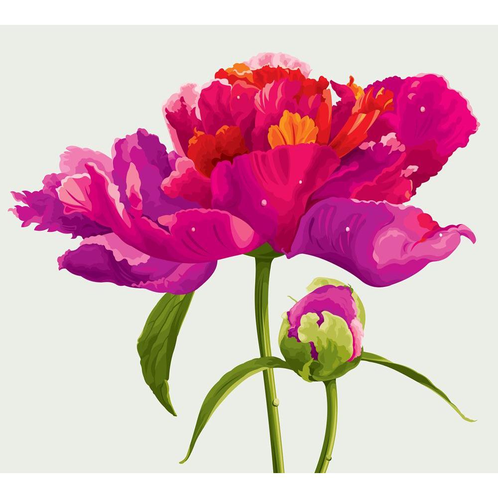 Pitaara Box Red Peony Flower Unframed Canvas Painting-Paintings Unframed Regular-PBART10205201AFF_UN_L-Image Code 5000436 Vishnu Image Folio Pvt Ltd, IC 5000436, Pitaara Box, Paintings Unframed Regular, Floral, Digital Art, red, peony, flower, unframed, canvas, painting, luxurious, bud, painted, bright, colors, large size canvas print, wall painting for living room without frame, decorative wall painting, artzfolio, large poster, unframed canvas painting, wall painting without frame, wall art for living roo