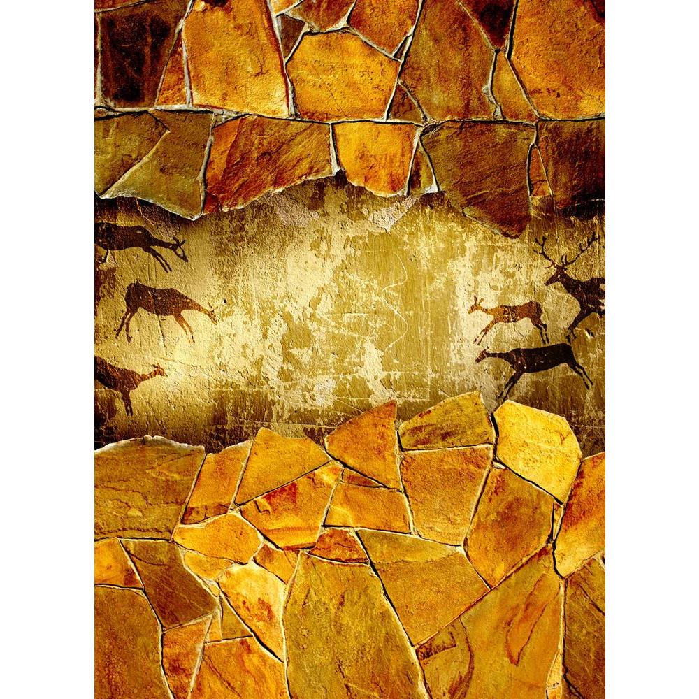 Primitive Person Artwork Canvas Painting Synthetic Frame-Paintings MDF Framing-AFF_FR-IC 5000439 IC 5000439, Ancient, Animals, Art and Paintings, Cities, City Views, Culture, Drawing, Ethnic, Historical, Marble and Stone, Medieval, Nature, Paintings, People, Scenic, Traditional, Tribal, Vintage, World Culture, primitive, person, artwork, canvas, painting, synthetic, frame, caveman, aboriginal, age, animal, art, background, beginnings, brown, cave, deer, era, evolution, grunge, history, human, hunting, indig