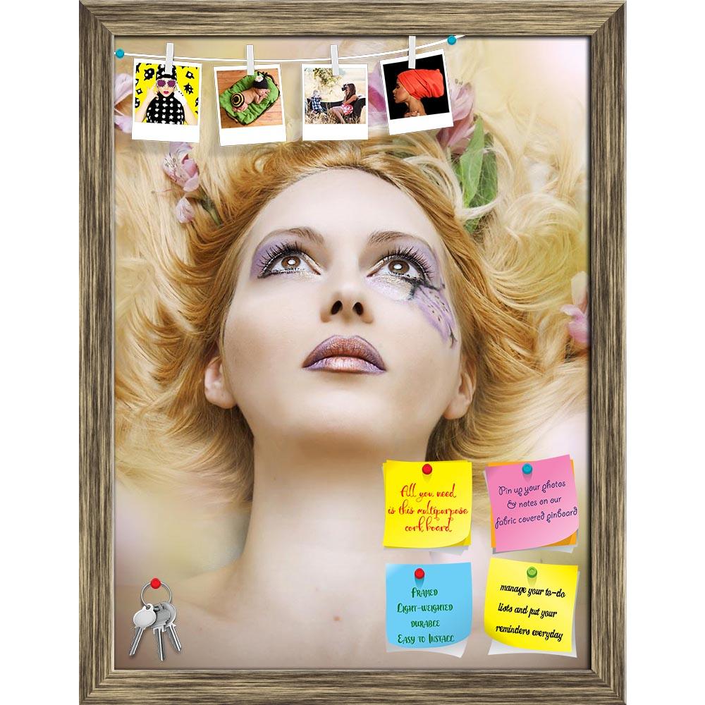 ArtzFolio Floral Make Up & Flowers In Hair Printed Bulletin Board Notice Pin Board Soft Board | Framed-Bulletin Boards Framed-AZSAO10262774BLB_FR_L-Image Code 5000440 Vishnu Image Folio Pvt Ltd, IC 5000440, ArtzFolio, Bulletin Boards Framed, Fashion, Portraits, Photography, floral, make, up, flowers, in, hair, printed, bulletin, board, notice, pin, soft, framed, blur, portrait, beauty, woman, face, art, pin up board, push pin board, extra large cork board, big pin board, notice board, small bulletin board, 