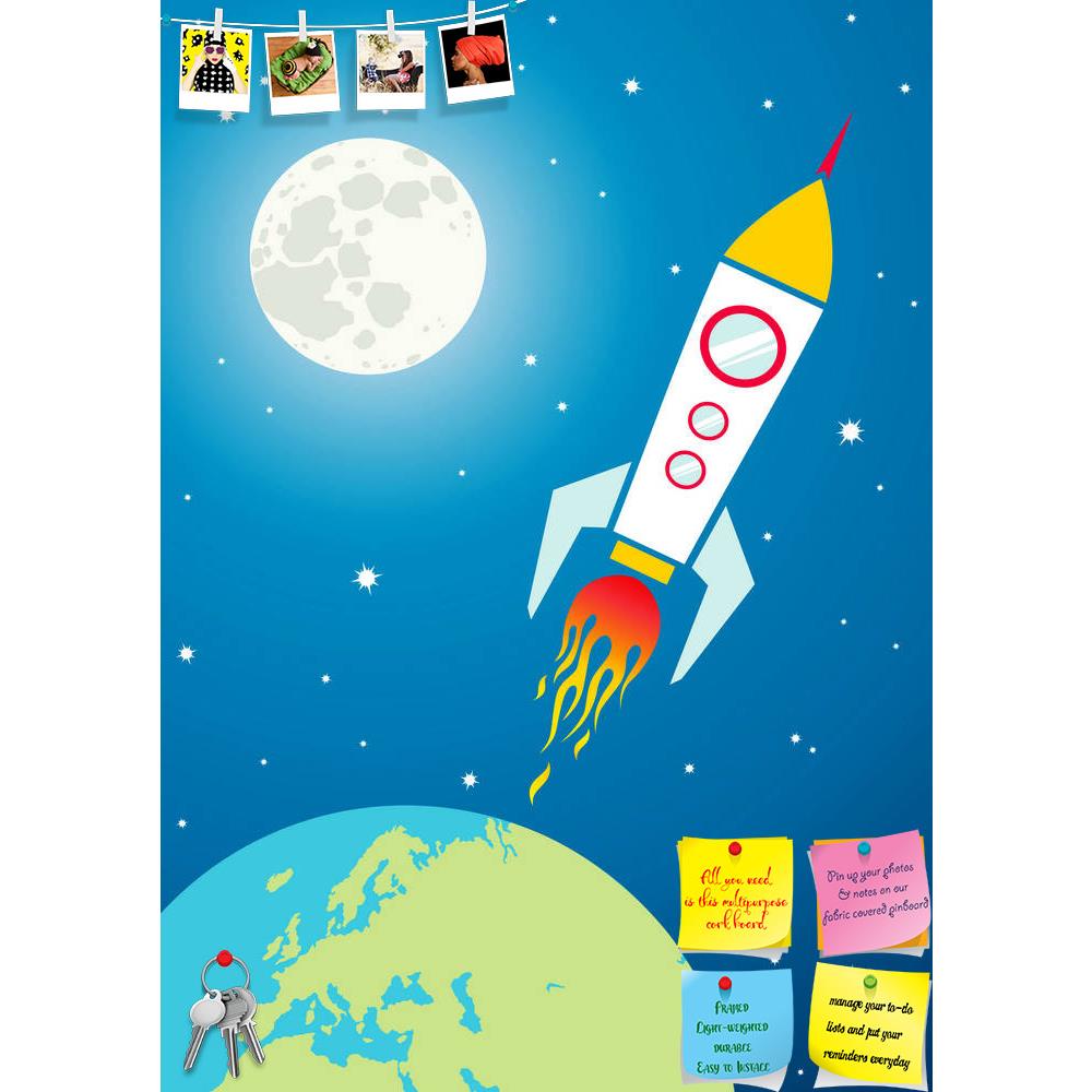 ArtzFolio Spacecraft In Space Printed Bulletin Board Notice Pin Board Soft Board | Frameless-Bulletin Boards Frameless-AZSAO10272959BLB_FL_L-Image Code 5000441 Vishnu Image Folio Pvt Ltd, IC 5000441, ArtzFolio, Bulletin Boards Frameless, Kids, Digital Art, spacecraft, in, space, printed, bulletin, board, notice, pin, soft, frameless, illustration, pin up board, push pin board, extra large cork board, big pin board, notice board, small bulletin board, cork board, wall notice board, giant cork board, bulletin