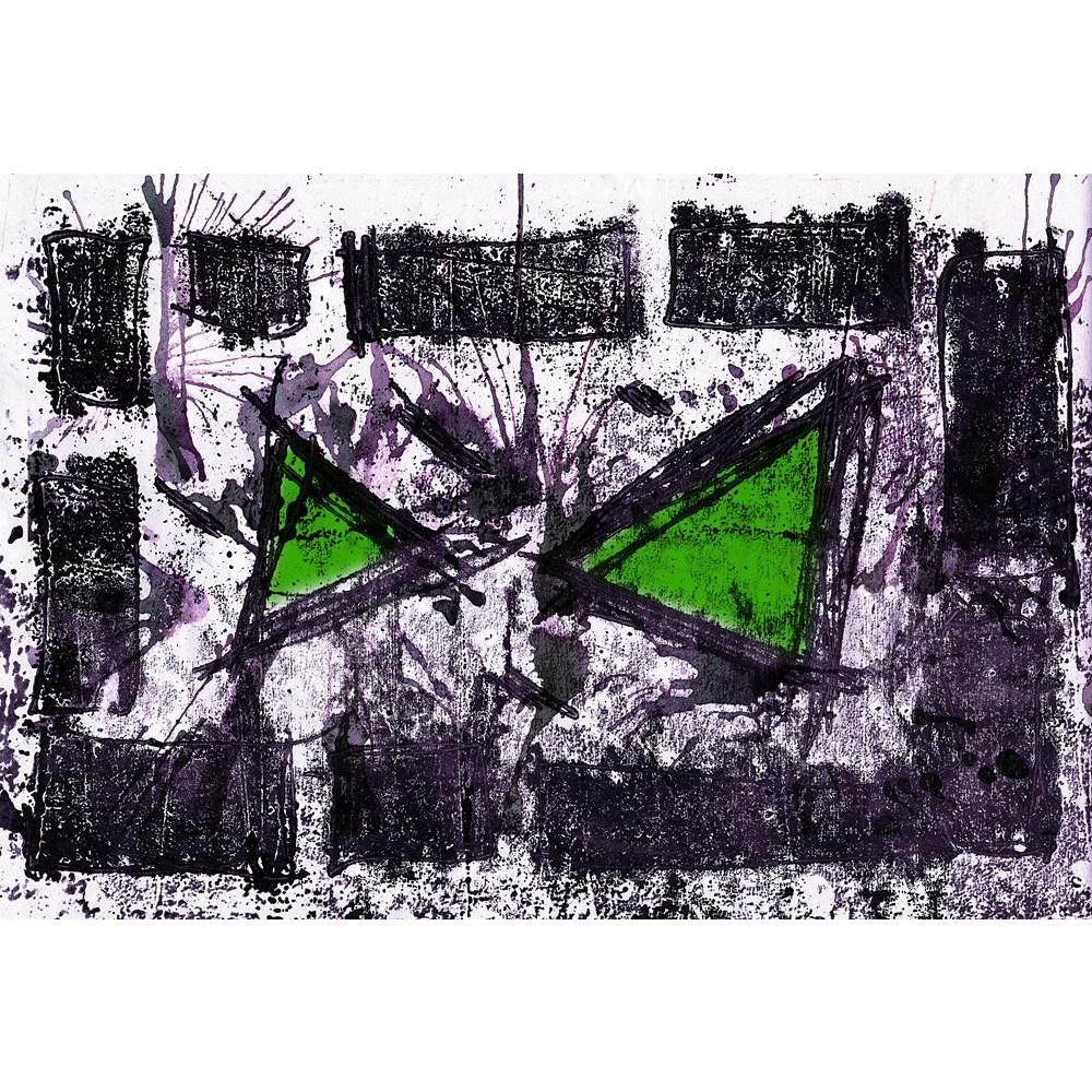 Abstract Art Canvas Painting Synthetic Frame - Paintings MDF Framing - ArtzFolio.com