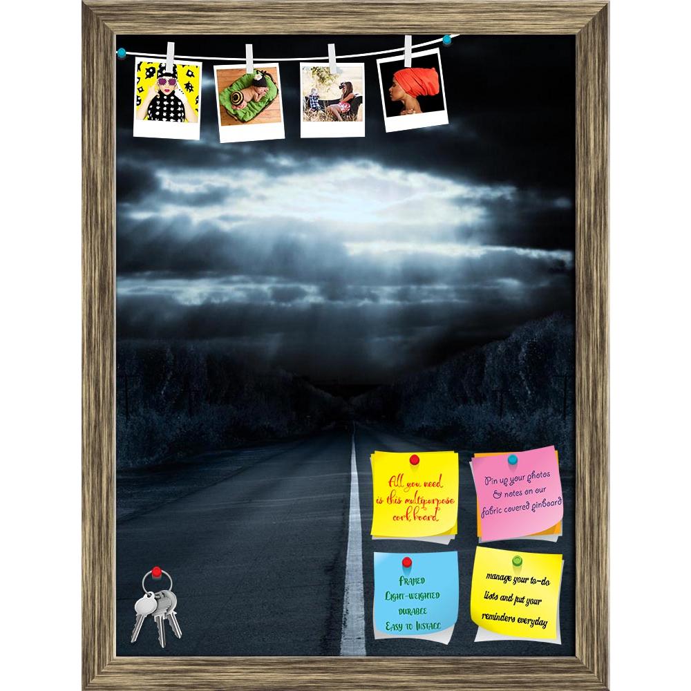 ArtzFolio Light In Night Printed Bulletin Board Notice Pin Board Soft Board | Framed-Bulletin Boards Framed-AZSAO10367656BLB_FR_L-Image Code 5000455 Vishnu Image Folio Pvt Ltd, IC 5000455, ArtzFolio, Bulletin Boards Framed, Landscapes, Photography, light, in, night, printed, bulletin, board, notice, pin, soft, framed, dark, series, pin up board, push pin board, extra large cork board, big pin board, notice board, small bulletin board, cork board, wall notice board, giant cork board, bulletin board, office n