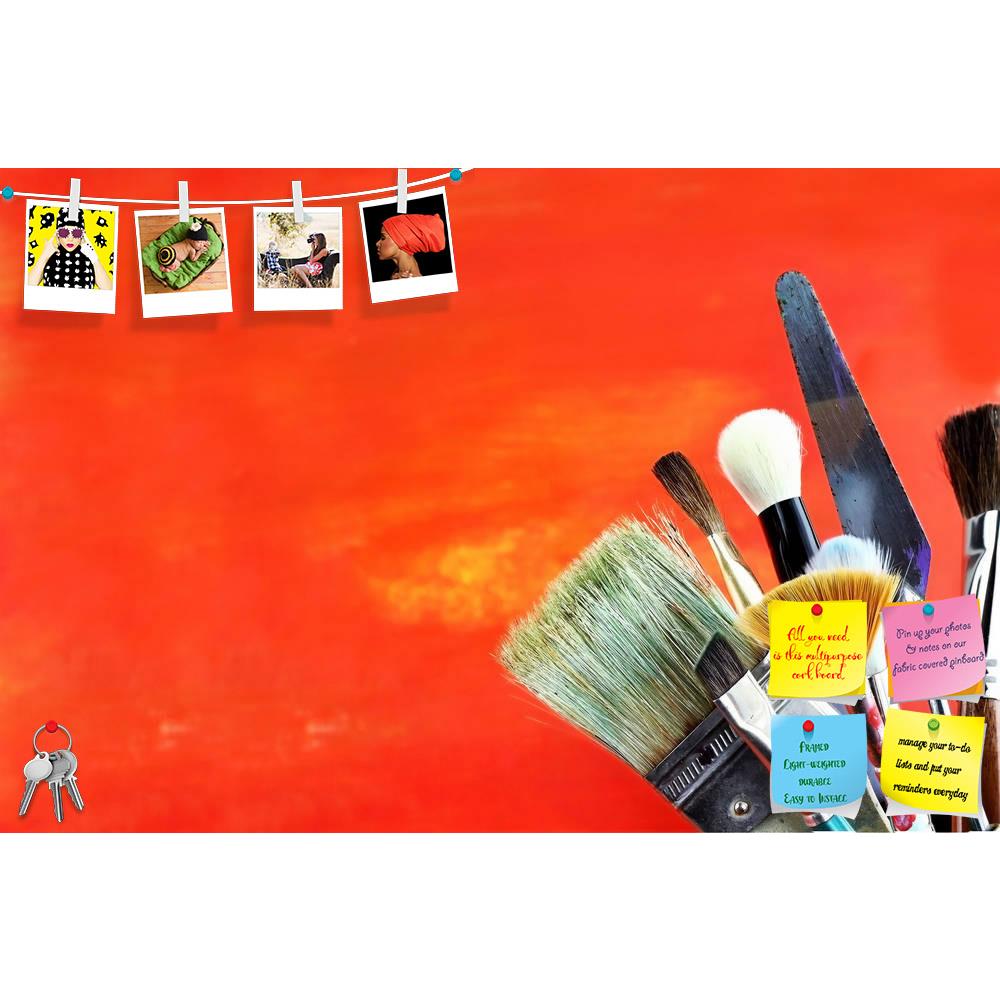 ArtzFolio Paintbrushes Printed Bulletin Board Notice Pin Board Soft Board | Frameless-Bulletin Boards Frameless-AZSAO10376646BLB_FL_L-Image Code 5000457 Vishnu Image Folio Pvt Ltd, IC 5000457, ArtzFolio, Bulletin Boards Frameless, Abstract, Photography, paintbrushes, printed, bulletin, board, notice, pin, soft, frameless, against, grunge, background, pin up board, push pin board, extra large cork board, big pin board, notice board, small bulletin board, cork board, wall notice board, giant cork board, bulle