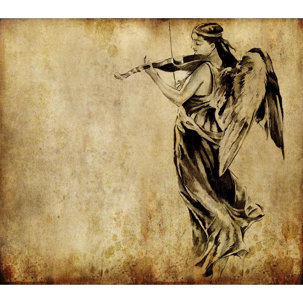 Tattoo Art Of An Angel Canvas Painting Synthetic Frame-Paintings MDF Framing-AFF_FR-IC 5000465 IC 5000465, Abstract Expressionism, Abstracts, Ancient, Art and Paintings, Black, Black and White, Culture, Decorative, Digital, Digital Art, Drawing, Ethnic, Graphic, Historical, Illustrations, Medieval, Modern Art, Patterns, Retro, Semi Abstract, Signs, Signs and Symbols, Sketches, Symbols, Traditional, Tribal, Vintage, World Culture, tattoo, art, of, an, angel, canvas, painting, synthetic, frame, dragon, design