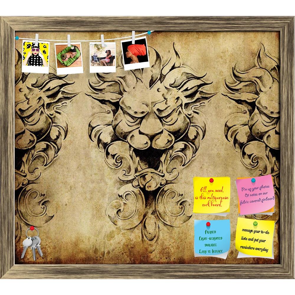 ArtzFolio Tattoo Art Of A Gargoyle Printed Bulletin Board Notice Pin Board Soft Board | Framed-Bulletin Boards Framed-AZSAO10425453BLB_FR_L-Image Code 5000468 Vishnu Image Folio Pvt Ltd, IC 5000468, ArtzFolio, Bulletin Boards Framed, Abstract, Animals, Digital Art, tattoo, art, of, a, gargoyle, printed, bulletin, board, notice, pin, soft, framed, sketch, vintage, background, pin up board, push pin board, extra large cork board, big pin board, notice board, small bulletin board, cork board, wall notice board
