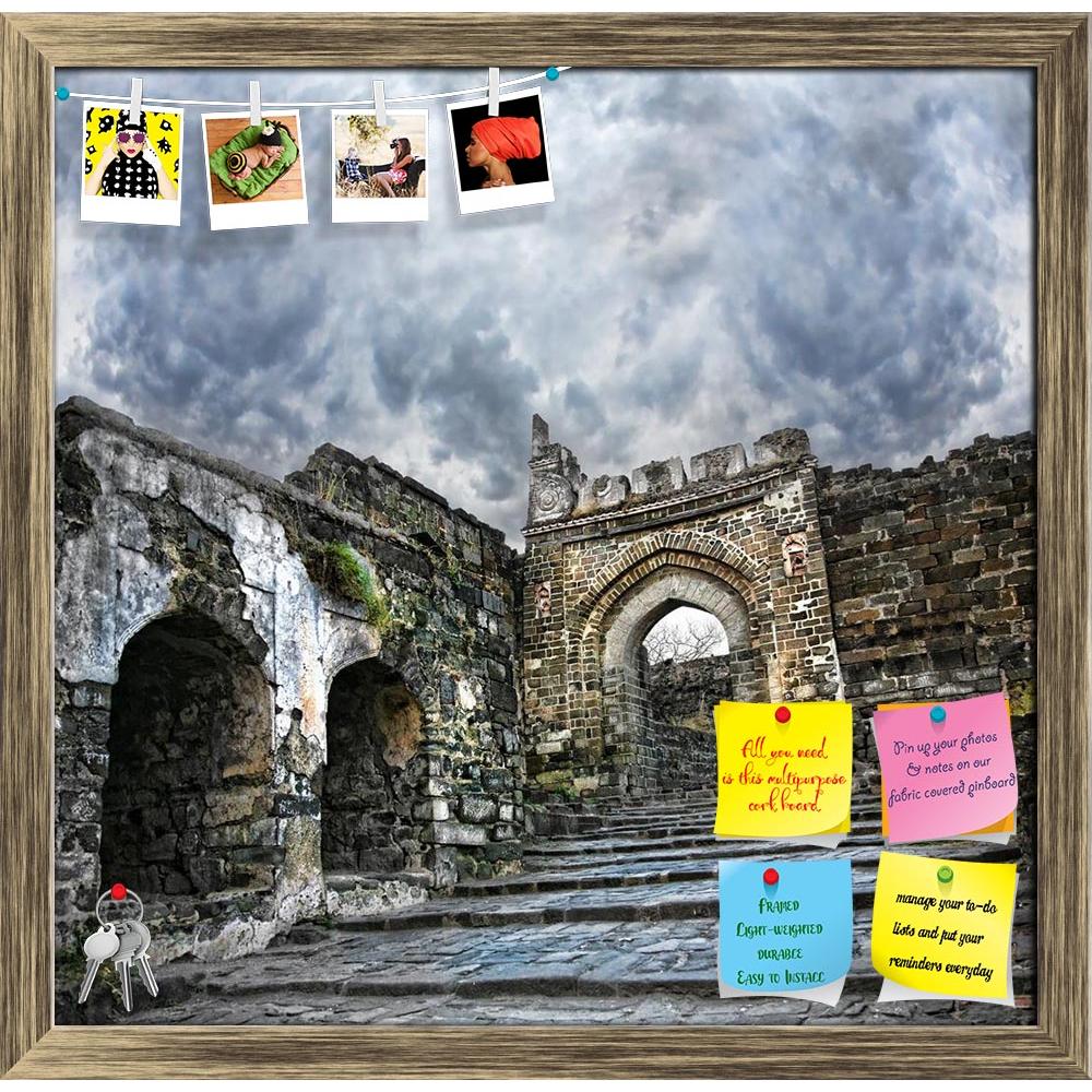 ArtzFolio Daulatabad Fort Aurangabad India Printed Bulletin Board Notice Pin Board Soft Board | Framed-Bulletin Boards Framed-AZSAO10440764BLB_FR_L-Image Code 5000472 Vishnu Image Folio Pvt Ltd, IC 5000472, ArtzFolio, Bulletin Boards Framed, Places, Photography, daulatabad, fort, aurangabad, india, printed, bulletin, board, notice, pin, soft, framed, ancient, dramatic, sky, maharashtra, pin up board, push pin board, extra large cork board, big pin board, notice board, small bulletin board, cork board, wall 