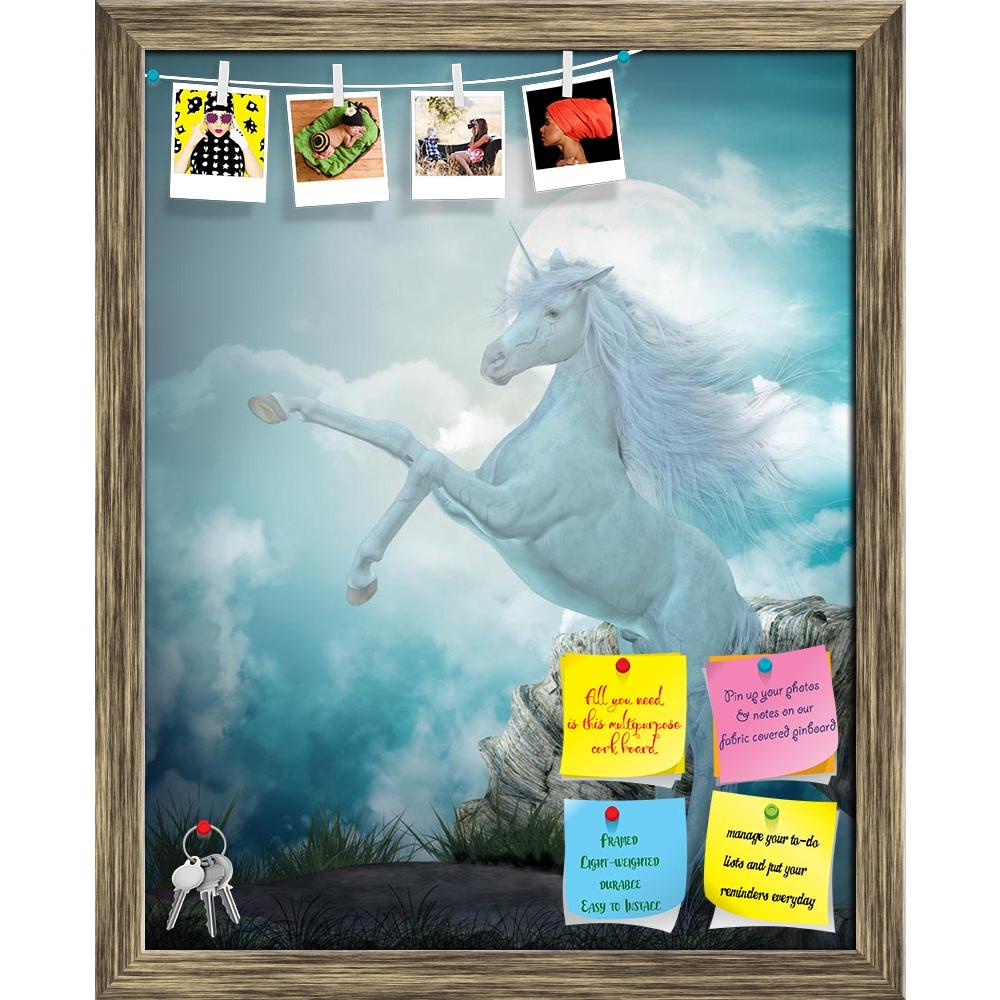 ArtzFolio Beautiful Unicorn D1 Printed Bulletin Board Notice Pin Board Soft Board | Framed-Bulletin Boards Framed-AZSAO10482347BLB_FR_L-Image Code 5000480 Vishnu Image Folio Pvt Ltd, IC 5000480, ArtzFolio, Bulletin Boards Framed, Animals, Fantasy, Digital Art, beautiful, unicorn, d1, printed, bulletin, board, notice, pin, soft, framed, 3d, render, moon, moonlight, horse, abstract, art, artistic, background, classic, cloud, clouds, dark, darkness, digital, dream, dreams, dreamy, effect, fae, fairy, fairytale
