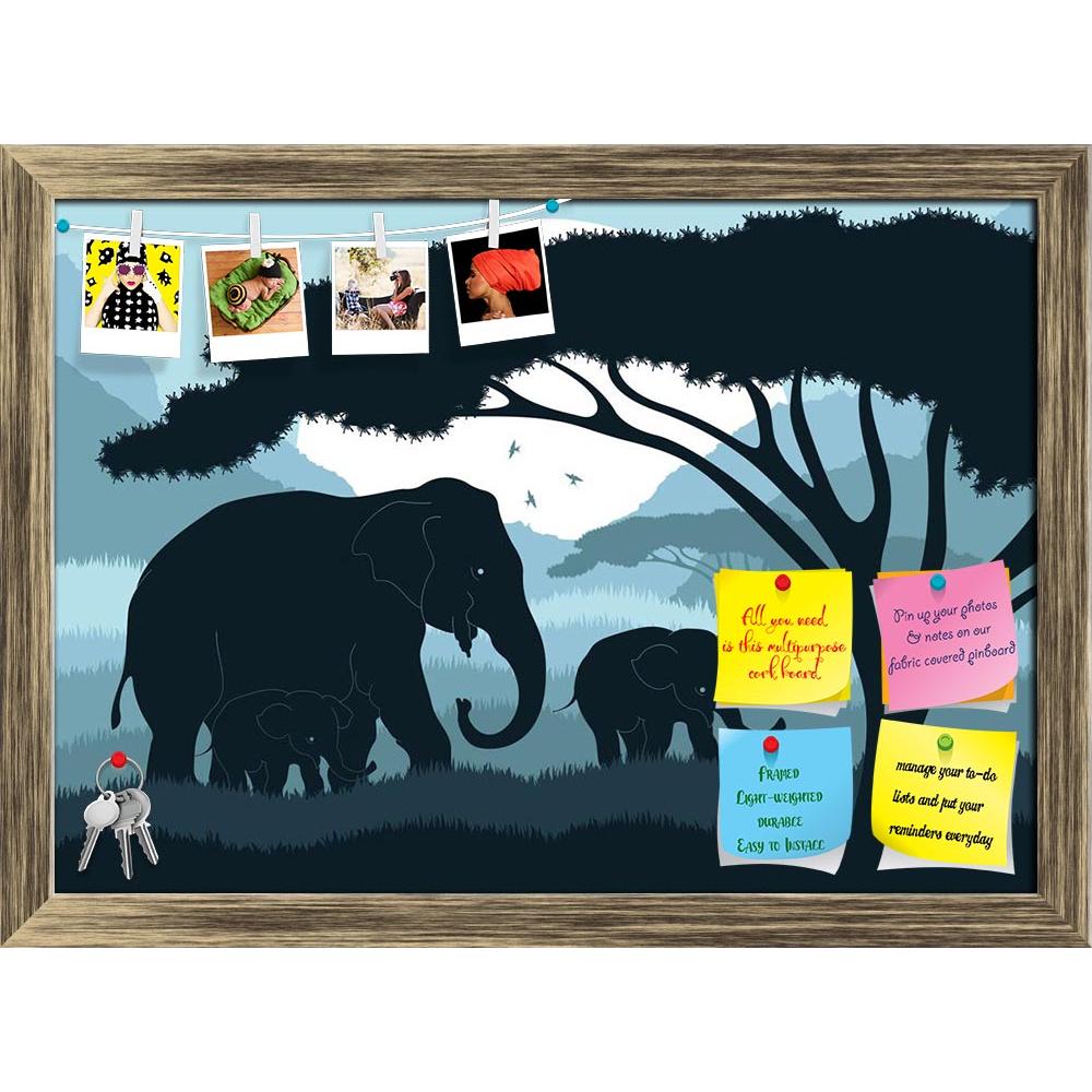 ArtzFolio Elephant Family In Wild Africa Printed Bulletin Board Notice Pin Board Soft Board | Framed-Bulletin Boards Framed-AZSAO10510750BLB_FR_L-Image Code 5000482 Vishnu Image Folio Pvt Ltd, IC 5000482, ArtzFolio, Bulletin Boards Framed, Animals, Kids, Digital Art, elephant, family, in, wild, africa, printed, bulletin, board, notice, pin, soft, framed, cute, landscape, pin up board, push pin board, extra large cork board, big pin board, notice board, small bulletin board, cork board, wall notice board, gi