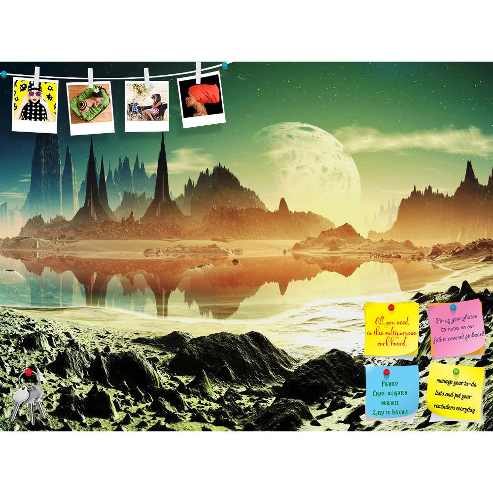 ArtzFolio Alien City Ruins Beside The Lake Printed Bulletin Board Notice Pin Board Soft Board | Frameless-Bulletin Boards Frameless-AZSAO10535853BLB_FL_L-Image Code 5000487 Vishnu Image Folio Pvt Ltd, IC 5000487, ArtzFolio, Bulletin Boards Frameless, Fantasy, Places, Digital Art, alien, city, ruins, beside, the, lake, printed, bulletin, board, notice, pin, soft, frameless, pin up board, push pin board, extra large cork board, big pin board, notice board, small bulletin board, cork board, wall notice board, 