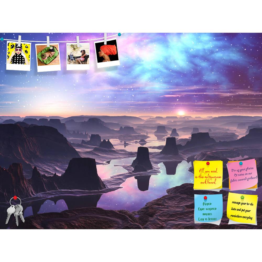 ArtzFolio Gaseous Aurora Over Mountainous Alien Landscape Printed Bulletin Board Notice Pin Board Soft Board | Frameless-Bulletin Boards Frameless-AZSAO10575989BLB_FL_L-Image Code 5000497 Vishnu Image Folio Pvt Ltd, IC 5000497, ArtzFolio, Bulletin Boards Frameless, Fantasy, Places, Digital Art, gaseous, aurora, over, mountainous, alien, landscape, printed, bulletin, board, notice, pin, soft, frameless, pin up board, push pin board, extra large cork board, big pin board, notice board, small bulletin board, c