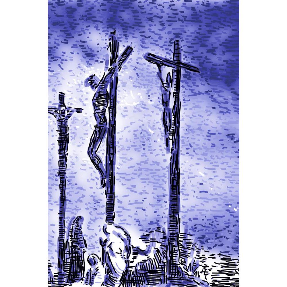 ArtzFolio Crucifixion D1 Unframed Paper Poster-Paper Posters Unframed-AZART10590594POS_UN_L-Image Code 5000499 Vishnu Image Folio Pvt Ltd, IC 5000499, ArtzFolio, Paper Posters Unframed, Religious, Digital Art, crucifixion, d1, unframed, paper, poster, wall, large, size, for, living, room, home, decoration, big, framed, decor, posters, pitaara, box, modern, art, with, frame, bedroom, amazonbasics, door, drawing, small, decorative, office, reception, multiple, friends, images, reprints, reprint, kids, bathroo