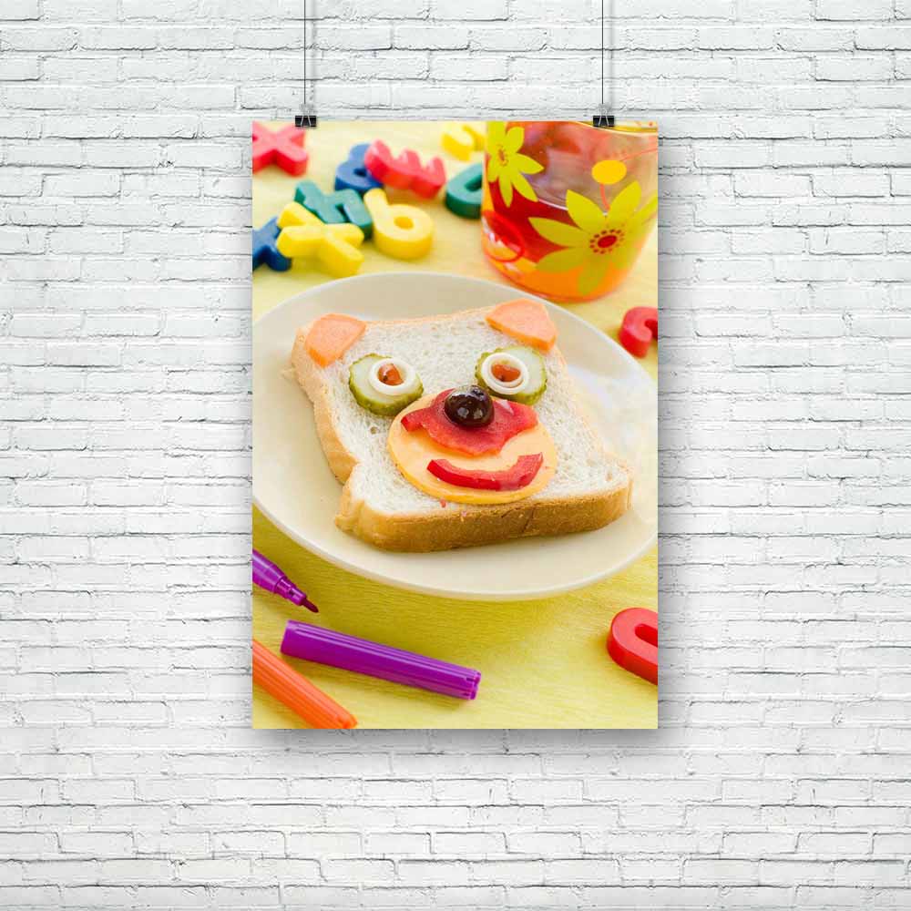 Funny Sandwich Image Unframed Paper Poster-Paper Posters Unframed-POS_UN-IC 5000501 IC 5000501, Baby, Children, Cuisine, Food, Food and Beverage, Food and Drink, Fruit and Vegetable, Kids, Vegetables, funny, sandwich, image, unframed, paper, poster, bear, bread, breakfast, carrot, cheese, child, childhood, color, cucumber, decoration, dinner, eating, freshness, fun, glass, green, healthy, juice, lettuce, lifestyle, lunch, meal, nobody, olive, onion, paint, pen, pepper, plastic, sausage, small, toy, vegetabl