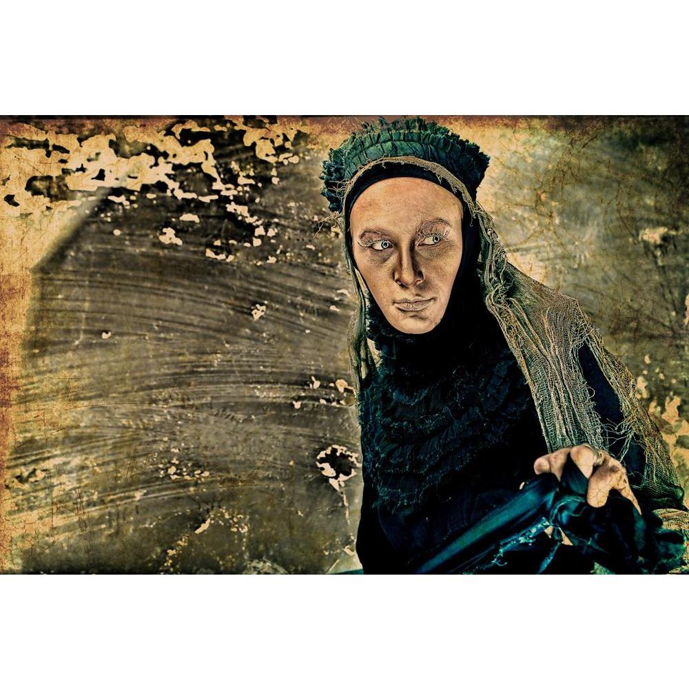 Woman In Old Fashioned Dress Canvas Painting Synthetic Frame-Paintings MDF Framing-AFF_FR-IC 5000518 IC 5000518, Adult, Art and Paintings, Black, Black and White, Cinema, Fantasy, Fashion, Gothic, Movies, People, Television, TV Series, woman, in, old, fashioned, dress, canvas, painting, synthetic, frame, art, background, bizarre, clothes, costume, cruel, dark, darkness, death, demon, devil, evil, eyes, face, fear, female, ghost, girl, gloomy, halloween, hell, horror, indoor, mask, mature, movie, mystery, ni