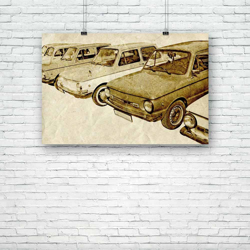 Vintage Car D6 Unframed Paper Poster-Paper Posters Unframed-POS_UN-IC 5000526 IC 5000526, Abstract Expressionism, Abstracts, Ancient, Cars, Cities, City Views, Historical, Medieval, Retro, Semi Abstract, Signs, Signs and Symbols, Space, Vintage, car, d6, unframed, paper, poster, abstract, aging, background, brown, burnt, canvas, cardboard, cover, crumpled, damaged, design, dirty, empty, frame, frayed, grainy, grunge, obsolete, old, page, paperboard, papyrus, parchment, rough, scratched, simplicity, spot, st
