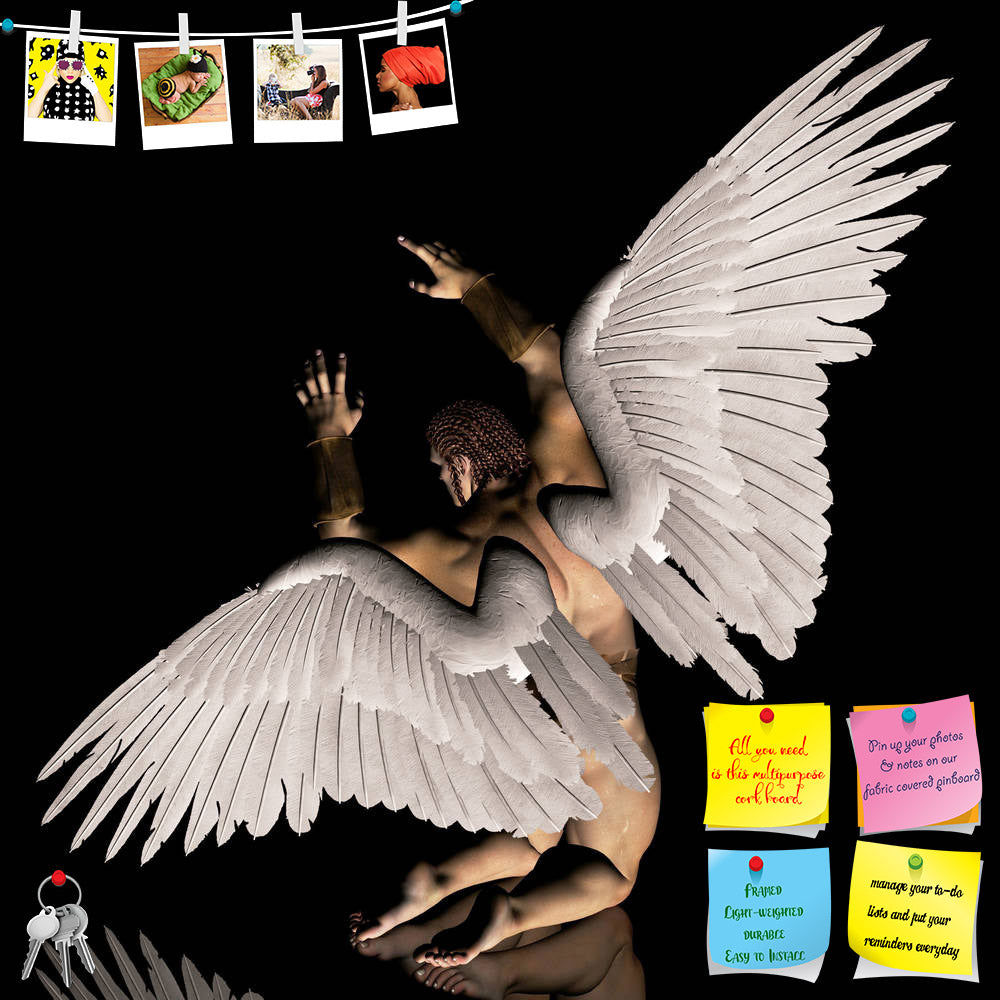 ArtzFolio Angel Printed Bulletin Board Notice Pin Board Soft Board | Frameless-Bulletin Boards Frameless-AZSAO10703035BLB_FL_L-Image Code 5000528 Vishnu Image Folio Pvt Ltd, IC 5000528, ArtzFolio, Bulletin Boards Frameless, Adult, Fantasy, Digital Art, angel, printed, bulletin, board, notice, pin, soft, frameless, ground, pin up board, push pin board, extra large cork board, big pin board, notice board, small bulletin board, cork board, wall notice board, giant cork board, bulletin board, office notice boar