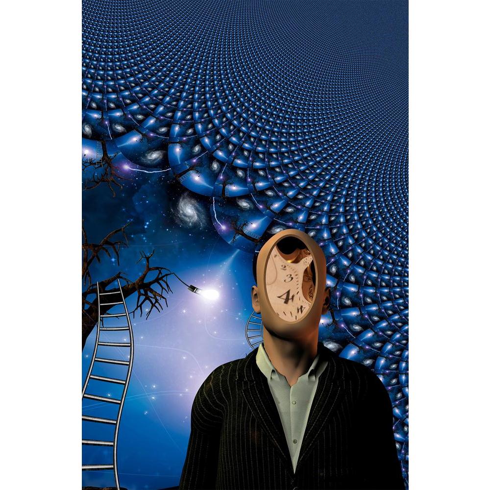 ArtzFolio Clockworks Human Face With Tree Of Ideas Beyond Unframed Paper Poster-Paper Posters Unframed-AZART10709764POS_UN_L-Image Code 5000532 Vishnu Image Folio Pvt Ltd, IC 5000532, ArtzFolio, Paper Posters Unframed, Abstract, Surrealism, Digital Art, clockworks, human, face, with, tree, of, ideas, beyond, unframed, paper, poster, wall, large, size, for, living, room, home, decoration, big, framed, decor, posters, pitaara, box, modern, art, frame, bedroom, amazonbasics, door, drawing, small, decorative, o