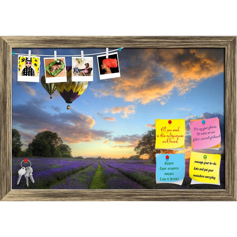 ArtzFolio Sunset With Atmospheric Clouds & Hot Air Balloon D1 Printed Bulletin Board Notice Pin Board Soft Board | Framed-Bulletin Boards Framed-AZSAO10791455BLB_FR_L-Image Code 5000546 Vishnu Image Folio Pvt Ltd, IC 5000546, ArtzFolio, Bulletin Boards Framed, Landscapes, Photography, sunset, with, atmospheric, clouds, hot, air, balloon, d1, printed, bulletin, board, notice, pin, soft, framed, beautiful, image, stunning, sky, vibrant, ripe, lavender, fields, english, countryside, landscape, balloons, flying
