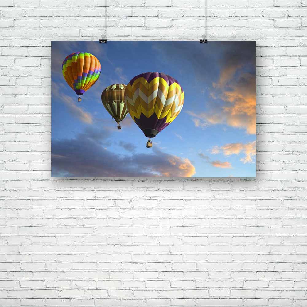 Sunset With Atmospheric Clouds & Hot Air Balloon D1 Unframed Paper Poster-Paper Posters Unframed-POS_UN-IC 5000546 IC 5000546, English, Hobbies, Landscapes, Nature, Scenic, Sunsets, sunset, with, atmospheric, clouds, hot, air, balloon, d1, unframed, paper, poster, countryside, balloons, lavender, field, stunning, alternative, beautiful, botany, color, colorful, crop, dusk, england, essential, evening, fields, flying, foliage, formation, green, harvest, hobby, landscape, leisure, lines, medicine, natural, oi