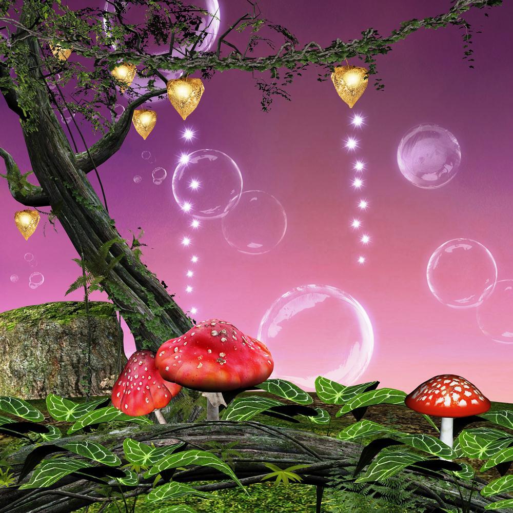 Pitaara Box Enchanted Mushrooms Peel & Stick Vinyl Wall Sticker-Laminated Wall Stickers-PBART10866991LAM_UN_L-Image Code 5000556 Vishnu Image Folio Pvt Ltd, IC 5000556, Pitaara Box, Laminated Wall Stickers, Fantasy, Kids, Landscapes, Digital Art, enchanted, mushrooms, peel, stick, vinyl, wall, sticker, nature, series, wall sticker for bedroom, large size wall decal, wall sticker for drawing room, living room wall sticker decal, artzfolio, decorative wall sticker decal, big size wall sticker, waterproof wall