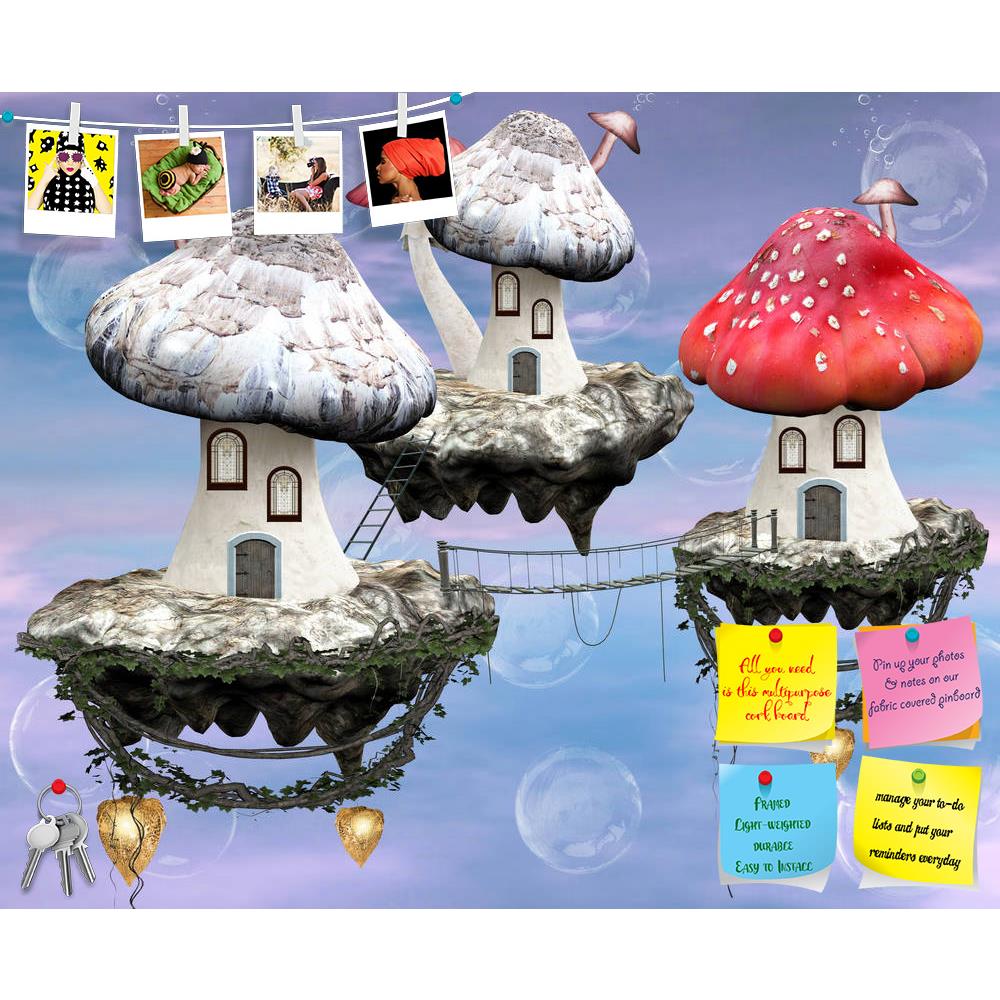ArtzFolio Mushrooms Magic Town Printed Bulletin Board Notice Pin Board Soft Board | Frameless-Bulletin Boards Frameless-AZSAO10867054BLB_FL_L-Image Code 5000559 Vishnu Image Folio Pvt Ltd, IC 5000559, ArtzFolio, Bulletin Boards Frameless, Fantasy, Kids, Landscapes, Digital Art, mushrooms, magic, town, printed, bulletin, board, notice, pin, soft, frameless, pin up board, push pin board, extra large cork board, big pin board, notice board, small bulletin board, cork board, wall notice board, giant cork board,
