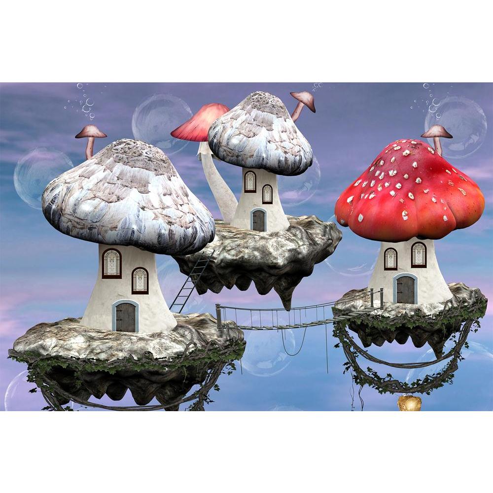 ArtzFolio Mushrooms Magic Town Unframed Paper Poster-Paper Posters Unframed-AZART10867054POS_UN_L-Image Code 5000559 Vishnu Image Folio Pvt Ltd, IC 5000559, ArtzFolio, Paper Posters Unframed, Fantasy, Kids, Landscapes, Digital Art, mushrooms, magic, town, unframed, paper, poster, wall, large, size, for, living, room, home, decoration, big, framed, decor, posters, pitaara, box, modern, art, with, frame, bedroom, amazonbasics, door, drawing, small, decorative, office, reception, multiple, friends, images, rep