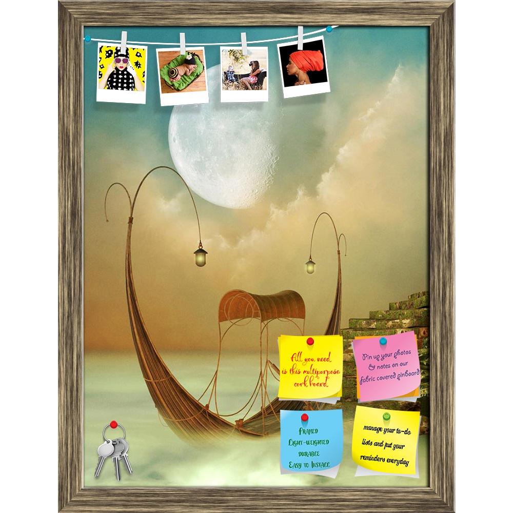 ArtzFolio Fantasy Landscape With Boat Printed Bulletin Board Notice Pin Board Soft Board | Framed-Bulletin Boards Framed-AZSAO10914845BLB_FR_L-Image Code 5000567 Vishnu Image Folio Pvt Ltd, IC 5000567, ArtzFolio, Bulletin Boards Framed, Fantasy, Kids, Landscapes, Digital Art, landscape, with, boat, printed, bulletin, board, notice, pin, soft, framed, moss, stairway, pin up board, push pin board, extra large cork board, big pin board, notice board, small bulletin board, cork board, wall notice board, giant c