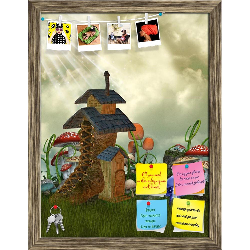 ArtzFolio Fairy House With Mushrooms Printed Bulletin Board Notice Pin Board Soft Board | Framed-Bulletin Boards Framed-AZSAO10923928BLB_FR_L-Image Code 5000570 Vishnu Image Folio Pvt Ltd, IC 5000570, ArtzFolio, Bulletin Boards Framed, Fantasy, Kids, Landscapes, Digital Art, fairy, house, with, mushrooms, printed, bulletin, board, notice, pin, soft, framed, garden, pin up board, push pin board, extra large cork board, big pin board, notice board, small bulletin board, cork board, wall notice board, giant co