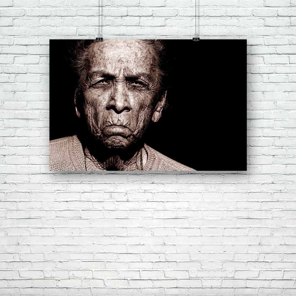 Portrait Of 97 Year Old Native American Woman Unframed Paper Poster-Paper Posters Unframed-POS_UN-IC 5000574 IC 5000574, American, Culture, Ethnic, Indian, Individuals, People, Portraits, Spiritual, Traditional, Tribal, World Culture, portrait, of, 97, year, old, native, woman, unframed, paper, poster, indigenous, age, apache, cherokee, community, cultural, elderly, female, minority, nation, navajo, person, race, tribe, weathered, wisdom, wrinkled, wrinkles, artzfolio, posters, wall posters, posters for roo