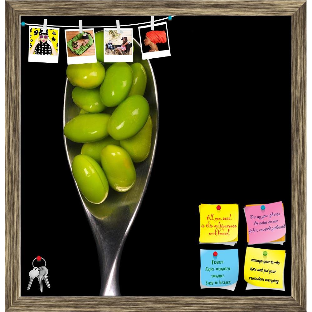 ArtzFolio Soybeans In A Spoon On Black Printed Bulletin Board Notice Pin Board Soft Board | Framed-Bulletin Boards Framed-AZSAO10945339BLB_FR_L-Image Code 5000578 Vishnu Image Folio Pvt Ltd, IC 5000578, ArtzFolio, Bulletin Boards Framed, Food & Beverage, Photography, soybeans, in, a, spoon, on, black, printed, bulletin, board, notice, pin, soft, framed, nice, image, pin up board, push pin board, extra large cork board, big pin board, notice board, small bulletin board, cork board, wall notice board, giant c