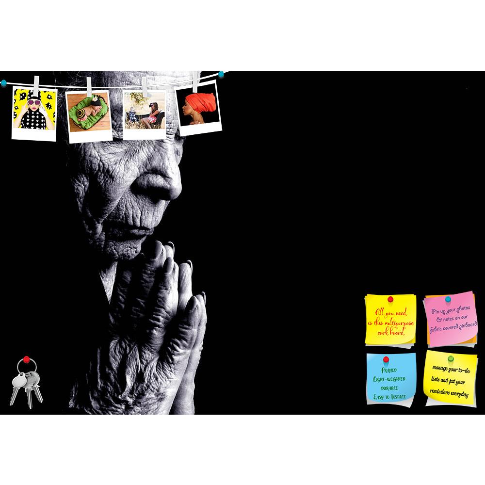 ArtzFolio Old Woman Praying Printed Bulletin Board Notice Pin Board Soft Board | Frameless-Bulletin Boards Frameless-AZSAO10946984BLB_FL_L-Image Code 5000580 Vishnu Image Folio Pvt Ltd, IC 5000580, ArtzFolio, Bulletin Boards Frameless, Portraits, Photography, old, woman, praying, printed, bulletin, board, notice, pin, soft, frameless, portrait, black, pin up board, push pin board, extra large cork board, big pin board, notice board, small bulletin board, cork board, wall notice board, giant cork board, bull
