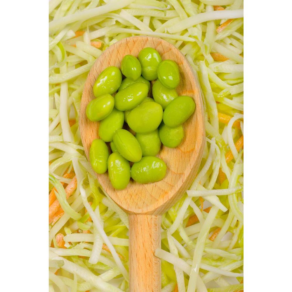 ArtzFolio Spoonful Of Soybeans On A Bed Of Broccoli Unframed Paper Poster-Paper Posters Unframed-AZART10947010POS_UN_L-Image Code 5000582 Vishnu Image Folio Pvt Ltd, IC 5000582, ArtzFolio, Paper Posters Unframed, Food & Beverage, Photography, spoonful, of, soybeans, on, a, bed, broccoli, unframed, paper, poster, wall, large, size, for, living, room, home, decoration, big, framed, decor, posters, pitaara, box, modern, art, with, frame, bedroom, amazonbasics, door, drawing, small, decorative, office, receptio