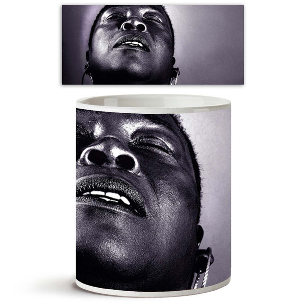 Afro American Woman Expressing The Joy Of Life Ceramic Coffee Tea Mug Inside White-Coffee Mugs-MUG-IC 5000585 IC 5000585, American, Black, Black and White, Fashion, Love, Religion, Religious, Romance, White, afro, woman, expressing, the, joy, of, life, ceramic, coffee, tea, mug, inside, caring, compassion, depression, ecstasy, emotion, expression, female, glamour, grey, meditation, mother, mystical, passion, praying, rapture, artzfolio, coffee mugs, custom coffee mugs, promotional coffee mugs, printed cup, 