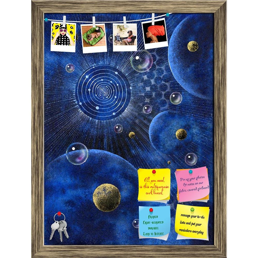 ArtzFolio Corona Like Structure Planets & Bubbles Printed Bulletin Board Notice Pin Board Soft Board | Framed-Bulletin Boards Framed-AZSAO10967838BLB_FR_L-Image Code 5000591 Vishnu Image Folio Pvt Ltd, IC 5000591, ArtzFolio, Bulletin Boards Framed, Abstract, Digital Art, corona, like, structure, planets, bubbles, printed, bulletin, board, notice, pin, soft, framed, picture, painted, me, named, shows, corona-like, blue, spacy, back, pin up board, push pin board, extra large cork board, big pin board, notice 