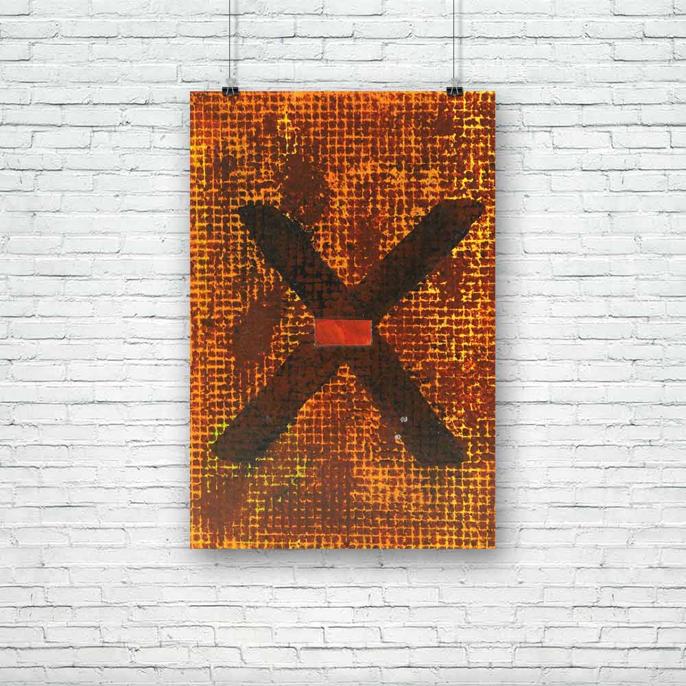 Abstract Random Art D1 Unframed Paper Poster - Paper Posters Unframed - ArtzFolio.com