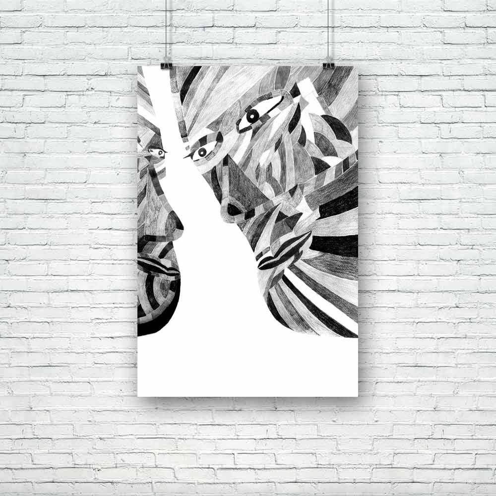 Abstract Art D6 Unframed Paper Poster - Paper Posters Unframed - ArtzFolio.com