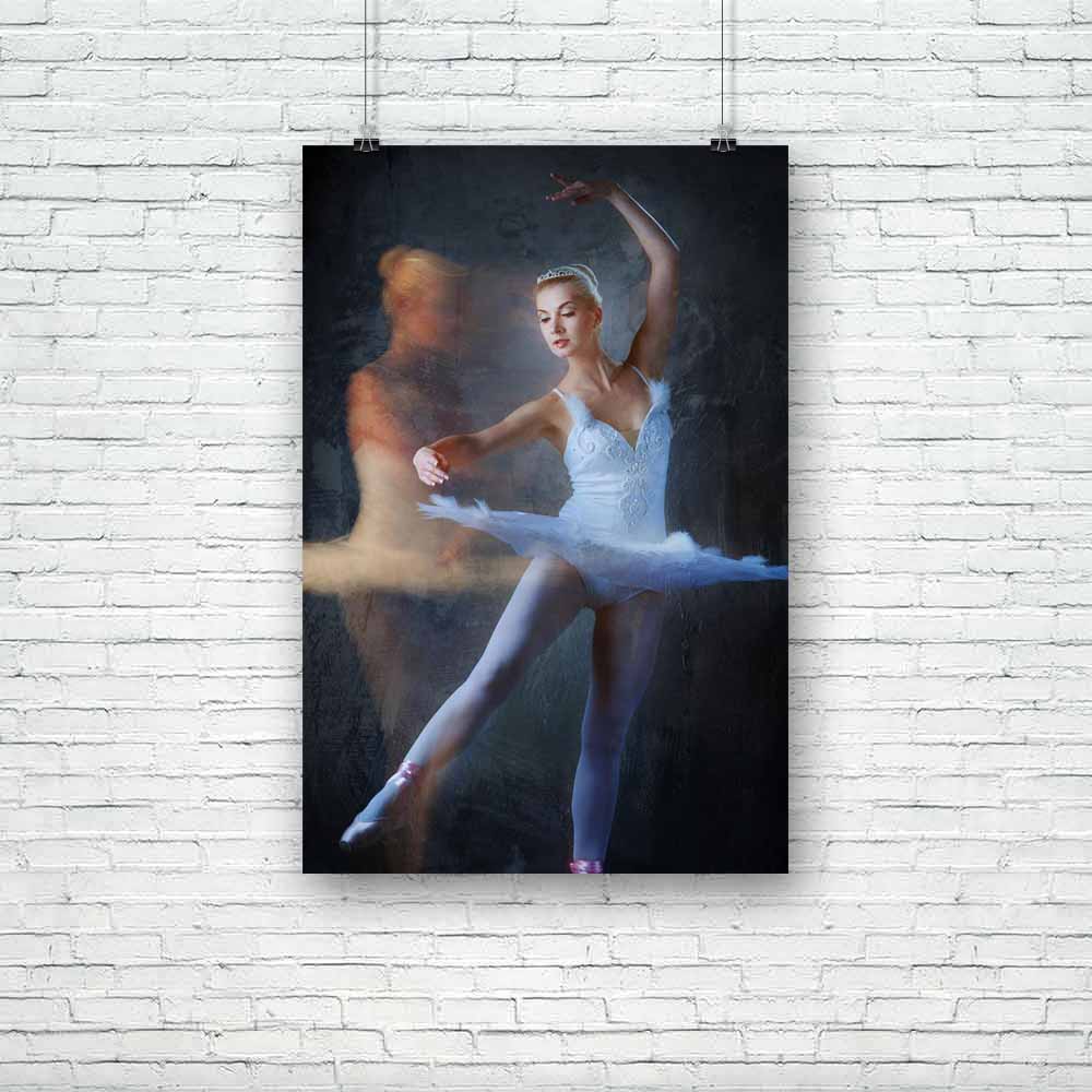 Ballet Dancer In Motion D1 Unframed Paper Poster-Paper Posters Unframed-POS_UN-IC 5000610 IC 5000610, Adult, Culture, Dance, Ethnic, Music and Dance, Traditional, Tribal, World Culture, ballet, dancer, in, motion, d1, unframed, paper, poster, ballerina, active, artist, attractive, background, balance, beautiful, classical, dress, elegance, exercise, female, flexibility, ghost, girl, glow, grace, grey, grunge, light, movement, one, performance, performer, person, points, pose, posing, pretty, professional, s