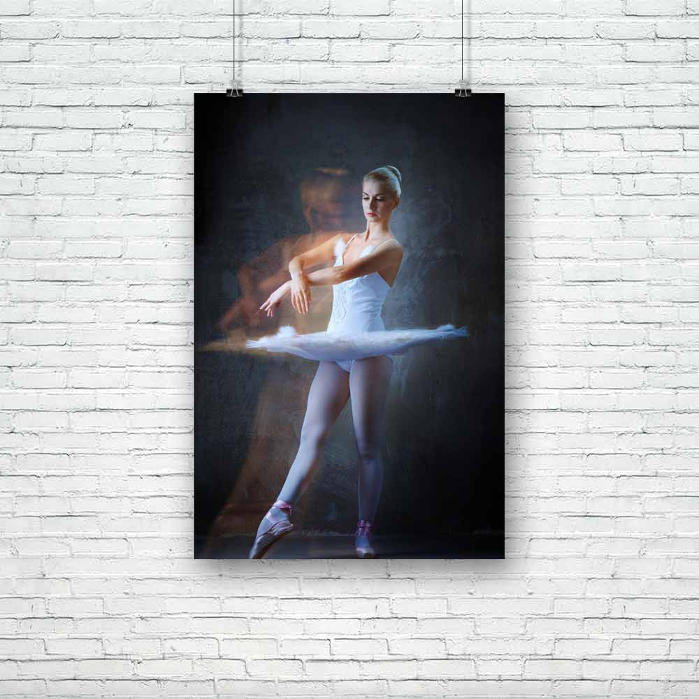 Ballet Dancer In Motion D2 Unframed Paper Poster-Paper Posters Unframed-POS_UN-IC 5000611 IC 5000611, Adult, Culture, Dance, Ethnic, Music and Dance, Traditional, Tribal, World Culture, ballet, dancer, in, motion, d2, unframed, paper, poster, ballerina, active, artist, attractive, background, balance, beautiful, classical, dress, elegance, exercise, female, flexibility, ghost, girl, glow, grace, grey, grunge, light, movement, one, performance, performer, person, points, pose, posing, pretty, professional, s