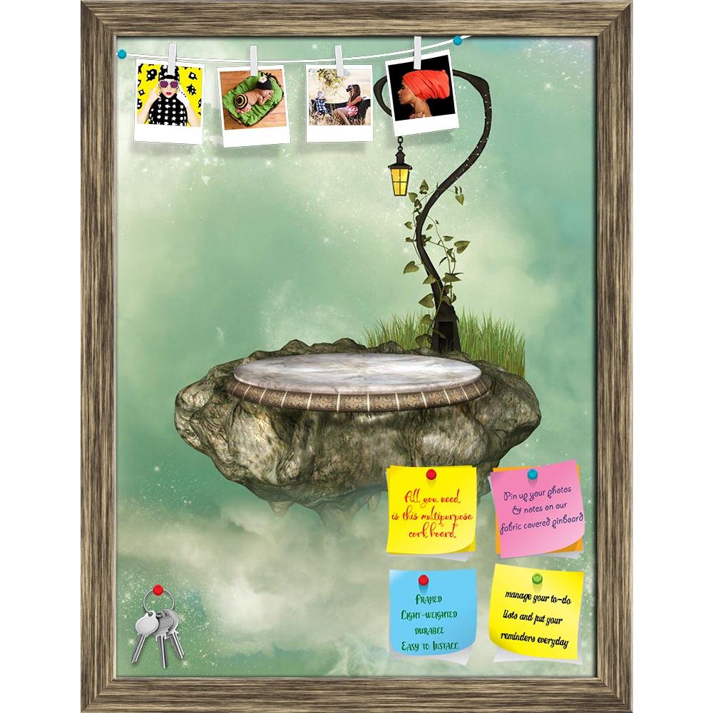 ArtzFolio Floating Rock Scene Printed Bulletin Board Notice Pin Board Soft Board | Framed-Bulletin Boards Framed-AZSAO10999335BLB_FR_L-Image Code 5000615 Vishnu Image Folio Pvt Ltd, IC 5000615, ArtzFolio, Bulletin Boards Framed, Fantasy, Kids, Landscapes, Digital Art, floating, rock, scene, printed, bulletin, board, notice, pin, soft, framed, sky, pin up board, push pin board, extra large cork board, big pin board, notice board, small bulletin board, cork board, wall notice board, giant cork board, bulletin