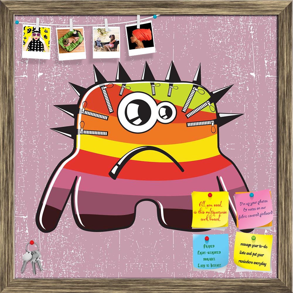 ArtzFolio Monster D1 Printed Bulletin Board Notice Pin Board Soft Board | Framed-Bulletin Boards Framed-AZSAO11033004BLB_FR_L-Image Code 5000625 Vishnu Image Folio Pvt Ltd, IC 5000625, ArtzFolio, Bulletin Boards Framed, Kids, Digital Art, monster, d1, printed, bulletin, board, notice, pin, soft, framed, pin up board, push pin board, extra large cork board, big pin board, notice board, small bulletin board, cork board, wall notice board, giant cork board, bulletin board, office notice board, office cork boar